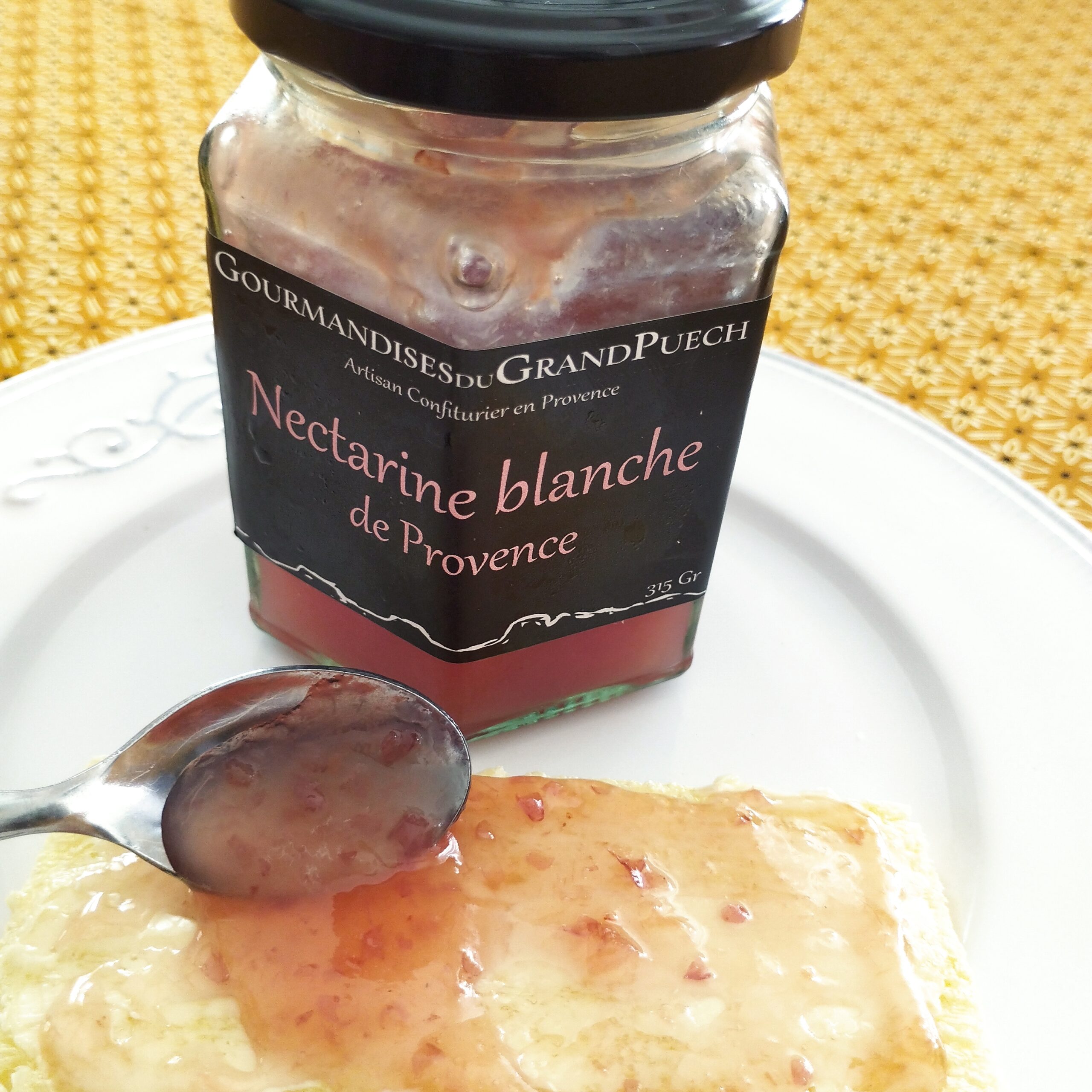 Confiture de nectarine Les paniers de José