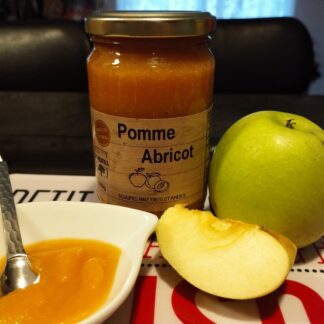 Pot de compote pomme/abricot
